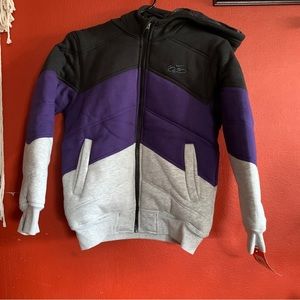 NWT Boys Nike 6.0 Hooded Jacket size Medium (10/12) multicolored